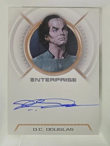 Star Trek Enterprise Season One 1 2002 Auto Autograph A9 D.C. Douglas as Zepht - Picture 1 of 2