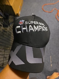 Super Bowl XLV Champions Reebok Flex Fitted OSFA Hat Cap NFL NO TEAM - Picture 1 of 5