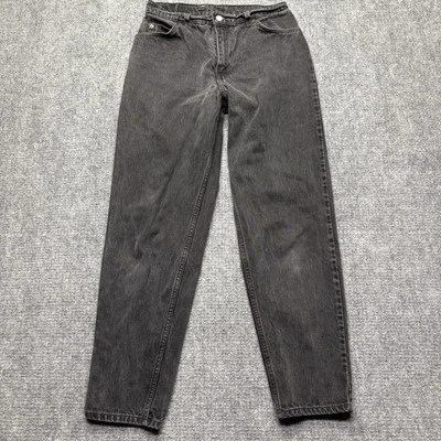 VTG Levis Jeans Womens 12 MED (30x30) Black 951 Orange Tab Relaxed Tapered 90s - Image 1 of 4