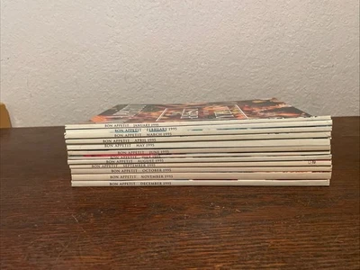Bon Appetit Magazine Lot Of 12 Complete 1995 Year - Image 1 of 4