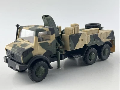 Roco 1:87 Mercedes-Benz Unimog "FLECKTARN" Schwerlastwagen Militär - Bild 1 von 4