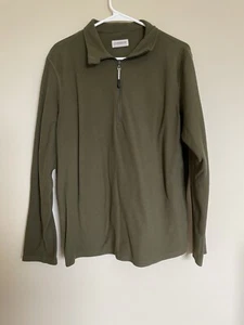 Magellan Outdoors Adventure Gear Loose Fit Half-Zip Pullover Men's Shirt Size M - Picture 1 of 2