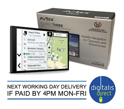 Autocaravana Avtex Tourer tres satélites navegación caravana navegación por satélite 3 Garmin  Foto 1 de 4