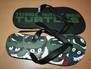 Sandalias chanclas 3-4 negras adolescentes mutantes mutantes para niños nuevas con etiquetas - Imagen 1 de 5