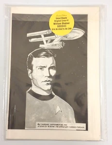 The Original Crew #1 William Shatner Uncut Sheets Limited Edition 000043 - Picture 1 of 3