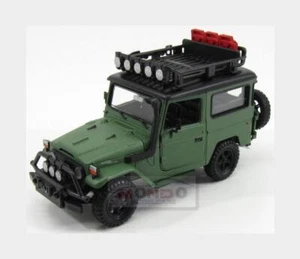 1:24 MOTORMAX Toyota Fj40 Land Cruiser Hard-Top Closed Off Road 1980 MTM79137GN - Foto 1 di 2