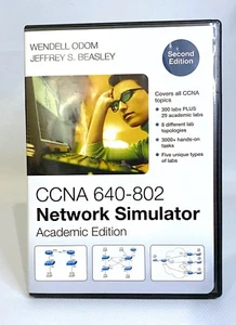CCNA 640-802 NETWORK Simulator : Wendell Odom, Jeffery Beasley, Second Edition - Picture 1 of 4