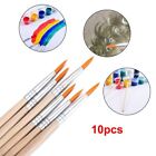 Wood Handle Art Supplies Paint Brushes Painting Pen Drawing Brush Hook Line Pen