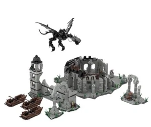 Personnalisé pour Lego Seigneur des Anneaux Chute d'Osgiliath Build 2838 PCS Fallen Beast - Photo 1/5