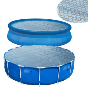 Solarplane 305cm 130my Solarfolie Solarheizung Poolheizung für Pool Schwarz/Blau - Bild 1 von 5