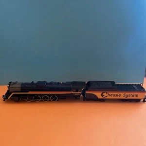 New! BWL 7406 N-Scale Chessie Special DCC/Sound/ 4-8-4 Steam Locomotive - Picture 1 of 12