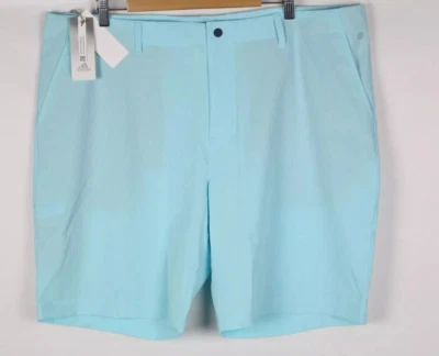 Pantalones Cortos de Golf Adidas Para Hombre 9" Texturizados Azul Bliss HF6521 Foto 1 de 4
