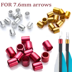 Anillo protector de flecha a prueba de explosiones de tiro con arco 50 piezas para eje de 7,6 mm de diámetro exterior - Imagen 1 de 19