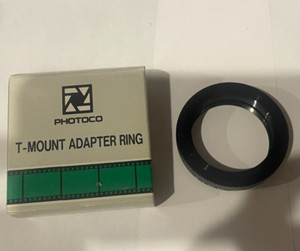 Photoco Contax T-Mount Adapter Ring Contax Y New in Box