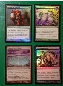 #162 | FOIL MIRRODIN (PACK 4) #61 #117 #133 #279 PORTUGUESE | NM - Picture 1 of 6