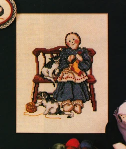 Kinfolk Companions #2 Lumpenpuppe Katzen Landmagazin Kreuzstichmuster M3 - Bild 1 von 2