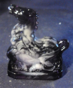 Joey Horse Boyd glass Mountain Haze amethyst slag crystal - Picture 1 of 5