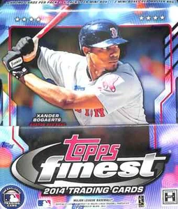 2014 TOPPS FINEST BASEBALL MASTER HOBBY BOX Bo Jackson Jose Ramirez AUTO ROOKIE - Picture 1 of 1