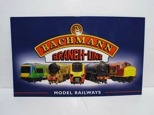 VINTAGE BACHMANN BRANCH LINE DEALERS SHOP HANGING 2 SIDED SIGN 20" X 12" (B241) - Picture 1 of 2