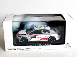 CITROEN RACING C-ELYSEE WTCC SEBASTIEN LOEB N° 9, MINIATURE 1/43 VOITURE COURSE - Imagen 1 de 6