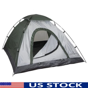 Lightweight 2 Person Dome Tent Easy Setup Compact Camping Outdoor Adventure New - Picture 1 of 10