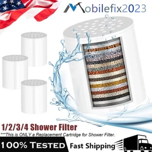 Shower Filter Cartridge For Water Filter Softener Hard Water Purifier Shower - Picture 1 of 14