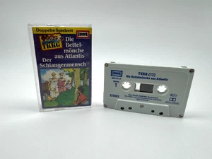 MC Kassette TKKG Die Bettelmönche aus Atlantis und Der Schlangenmensch Hörspiel - Bild 1 von 5