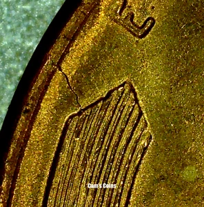 1955 S S/S Lincoln Wheat Cent doppelte Prägung Vorderseite RPM BU DDO Fehler Penny rot - Bild 1 von 7