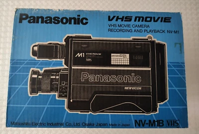 Panasonic NV-M1B VintageVHSMovieCamera. No power sources, please see description - Image 1 of 4