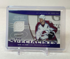 ROB BLAKE 2006-07 Upper Deck Power Play The Specialists Patch - L.A. Kings