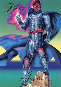 JUSTICE / 1994 Fleer Flair Marvel Annual BASE Trading Card #134 - Picture 1 of 2