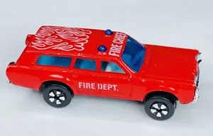 Vintage 70s PlayArt 7118 Fire Chief Mercury Commuter Fastwheels - Picture 1 of 6