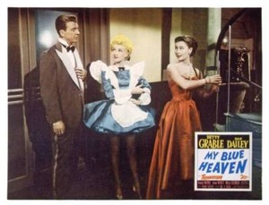 My Blue Heaven Us Lobby Card Dan Dailey Betty Grable Mitzi OLD MOVIE PHOTO