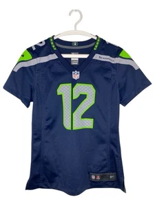 Seattle Seahawks Nike On Field Jersey 12 Fan Womens Small - Picture 1 of 8