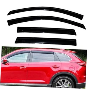 Visera de ventana compatible con Mazda CX-9 2016-2023 (CX9), 4 piezas 16-21 Mazda CX-9 - Imagen 1 de 8
