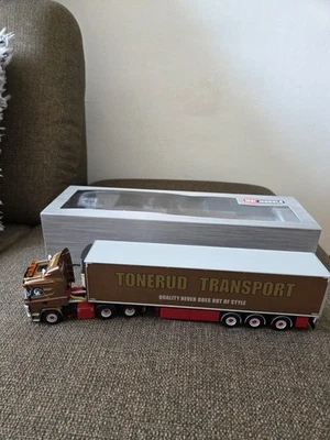 WSI Tonerud Scania 4 Serie 6x2 Liftachse Kühlauflieger 3achs 01-4396 - Bild 1 von 4