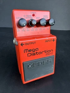 Boss MD-2 Mega Pedale per chitarra effetti distorti Made in Taiwan - Foto 1 di 15