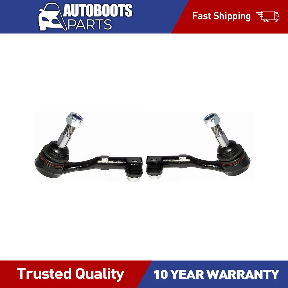 2X Front Outer Tie Rod Ends Delphi For For BMW 1 Series M 2011 - Image 1 of 1