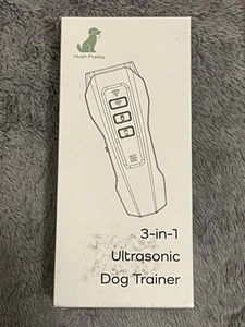 HUSH PUPPY Dog Bark Deterrent Device – 3-in-1 Rechargeable Ultrasonic Training - Picture 1 of 5