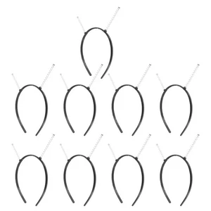  9 Stück Halbfertiges Frühlingshaarband gezahnte Haarbänder zum Selbermachen Handarbeit Stirnband - Bild 1 von 12