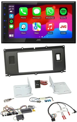 JVC Bluetooth 2DIN Lenkrad DAB USB Autoradio für Land Rover Evoque ab 2014 - Bild 1 von 4