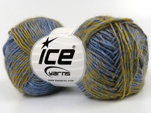LOT OF 8 Ice SONRIENTE ALPACA Yarn #82379 OLIVE GREEN LILAC Light Dk Wool Blend - Picture 1 of 4
