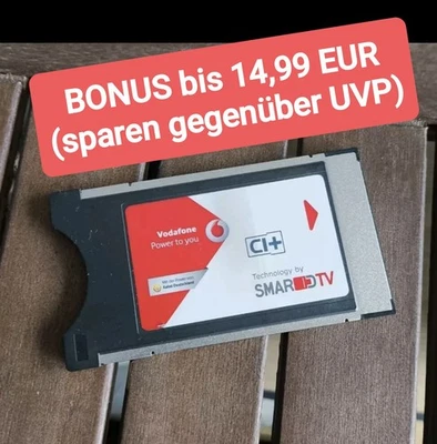 💰Original Zubehör ✅ Vodafone SmarDTV Kabel CI+ Modul rot    kein SMIT CI+ Modul - Bild 1 von 4