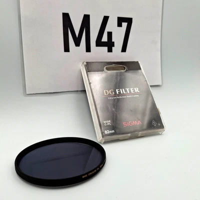 Sigma 82mm DG Filter WIDE C-PL Circular Polarizing Filter *MINT* w/CASE. (refB) - Image 1 of 4