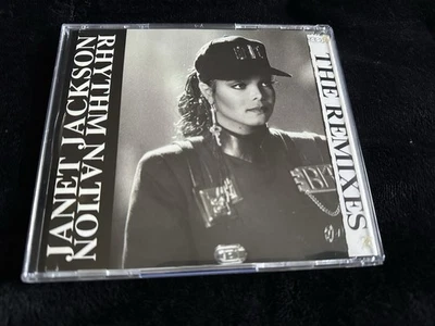  2 CDs One From Japan Great Conditions JANET JACKSON Rhythm Nation: The Remixes  - Image 1 of 4
