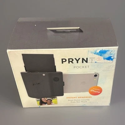 NEW Prynt Pocket Instant Photo Printer for iPhone Graphite - Image 1 of 4