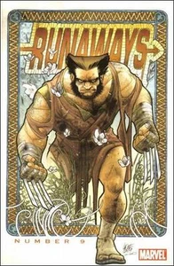 RUNAWAYS #9 1:10 David Lafuente WOLVERINE variant 1st print MARVEL TERRY MOORE - Picture 1 of 1