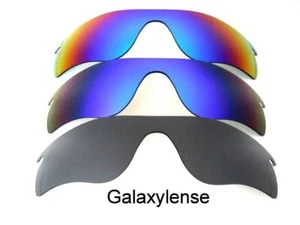 Galaxy Replacement Lens For Oakley Radarlock Path Sunglasses Black&Blue&Green - Picture 1 of 6