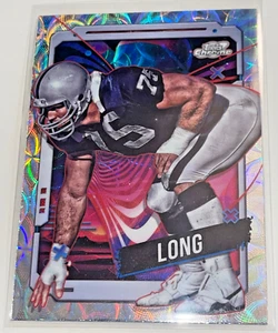 RARE HOWIE LONG NUCLEUS REFRACTOR SP CARD 2024 TOPPS COSMIC CHROME RAIDERS HOF - Picture 1 of 2