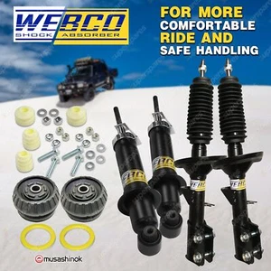 Front Rear Shock Absorber Strut Mount Bearing Kit for Holden Commodore VF 13-17 - Picture 1 of 3